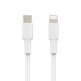 Belkin | Male | Apple Lightning | Male | White | 24 pin USB-C | 1 m - 3
